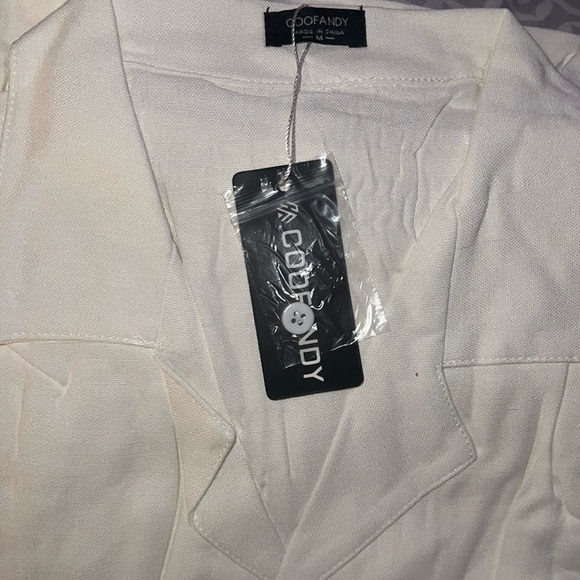 COOFANDY Men's 2 Piece Short Sleeve Button Down Shirt & Short Set!! NEW!!!☀️🏖️ - Picture 7 of 7